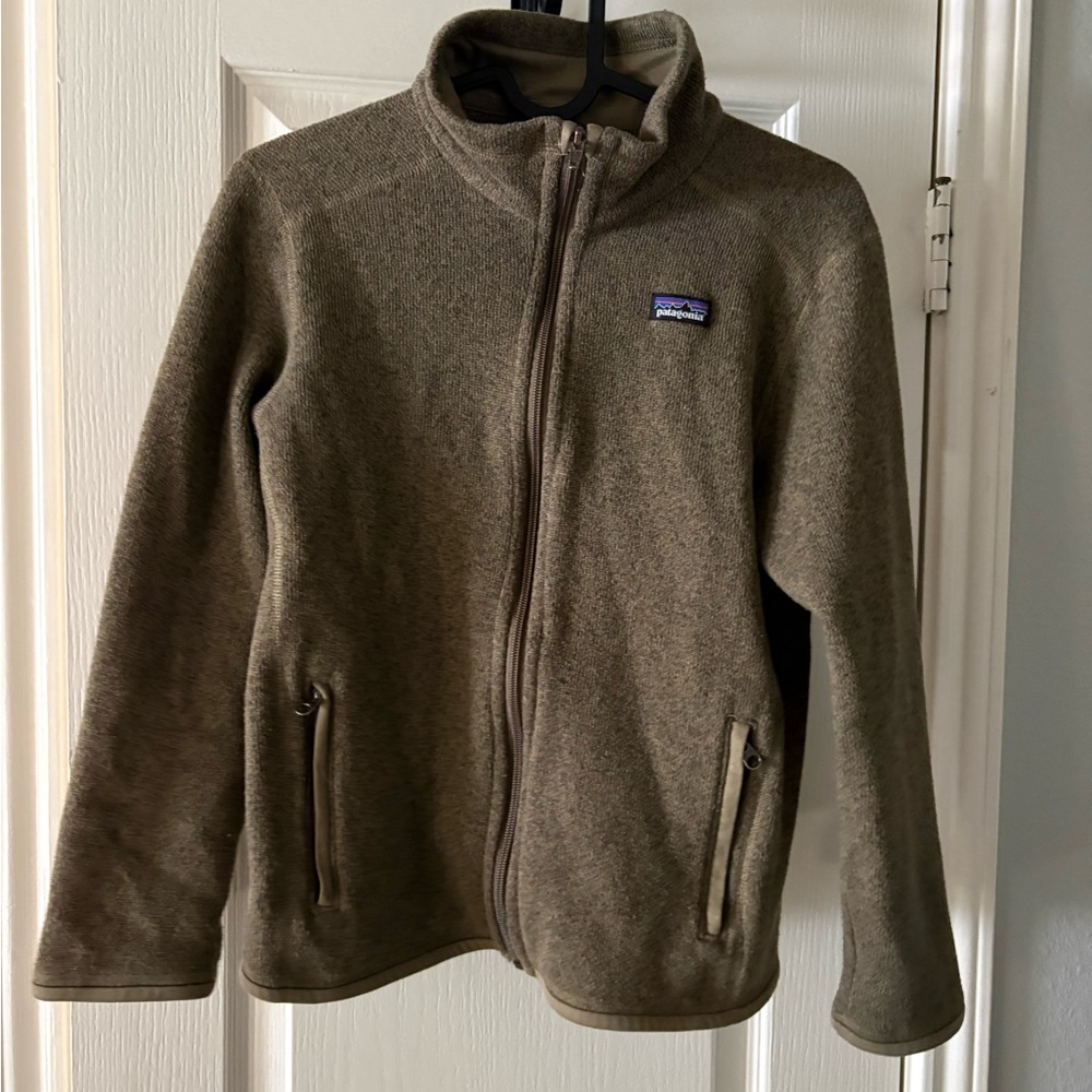 Kids' Patagonia Better Sweater Fleece Jacket in Basin Green - Size Kids Large